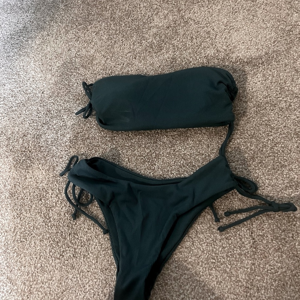 NWOT SHEIN green bikini